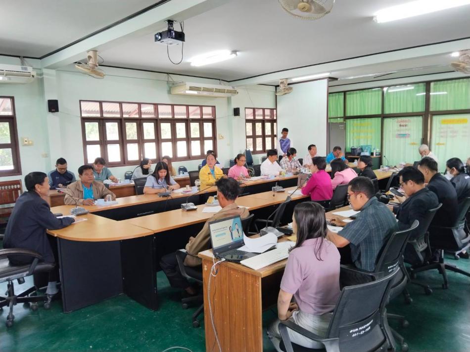 การประชุมกองทุนหลักประกันสุขภาพ ครั้งที่ 1/2568